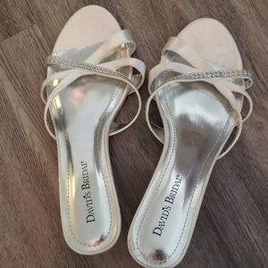 David's Bridal heels
